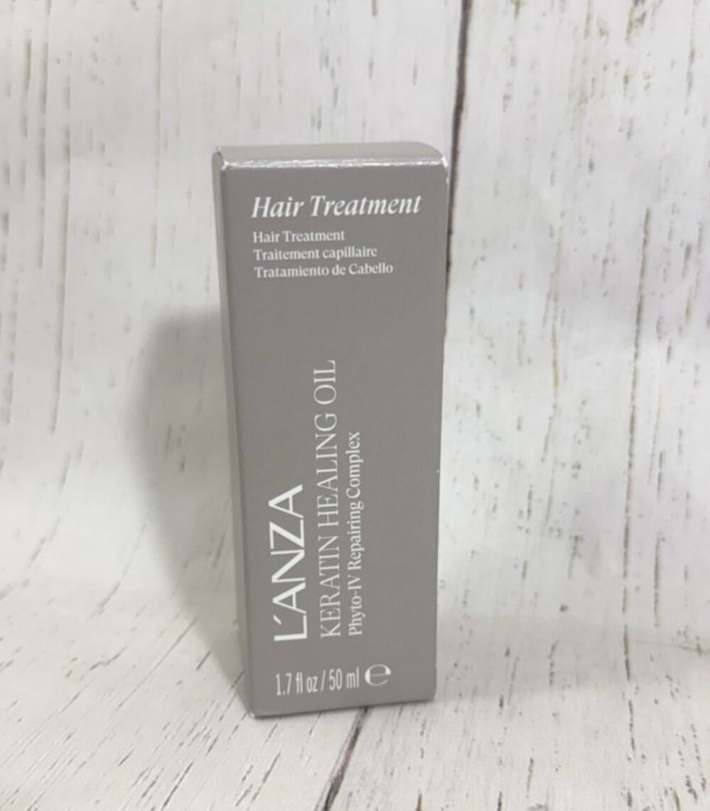 L'anza Keratin Healing Oil Hair Treatment Repairing Smoothing Anti Frizz NEW 1.7